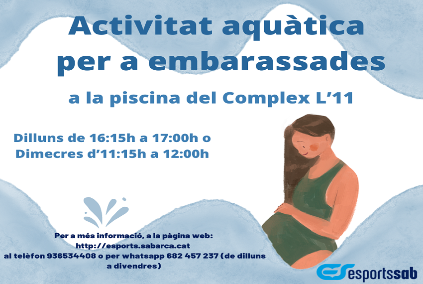 Activitat aquàtica per a embarassades